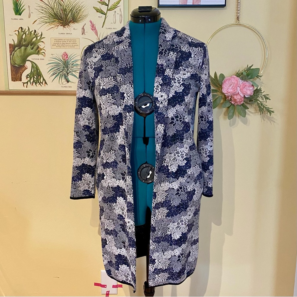 Floral Patterned Women's Duster